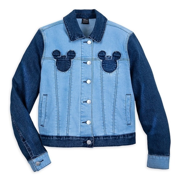 𝅺MICKEY Mouse Denim Jacket - Picture 1 of 16